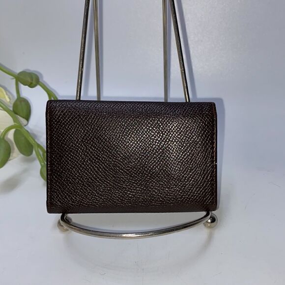 BVLGARI Leather Key Wallet Brown - Picture 2 of 10